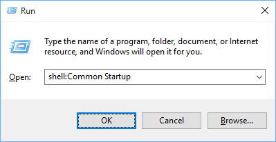 Windows 10 Add Startup Program